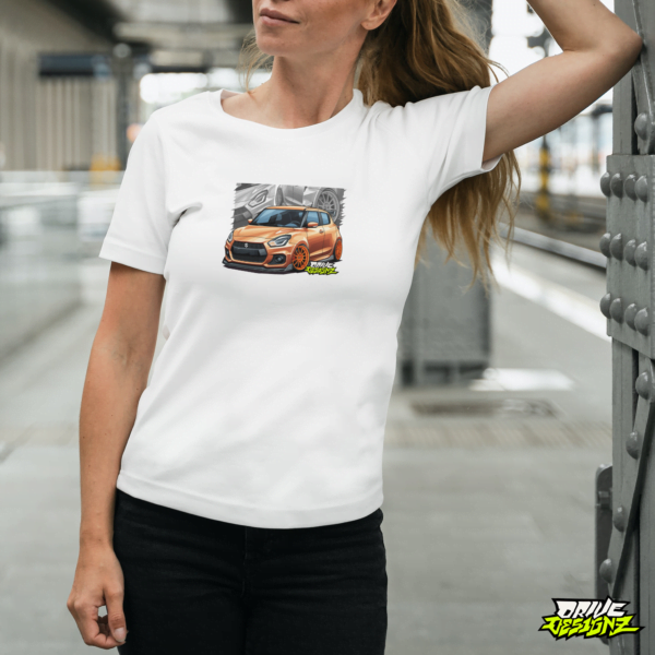 Drive Designz T-Shirt Black White Custom Car JDM EURO ELECTIRC