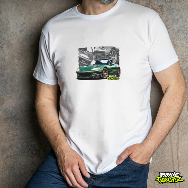 Drive Designz T-Shirt Black White Custom Car JDM EURO ELECTIRC