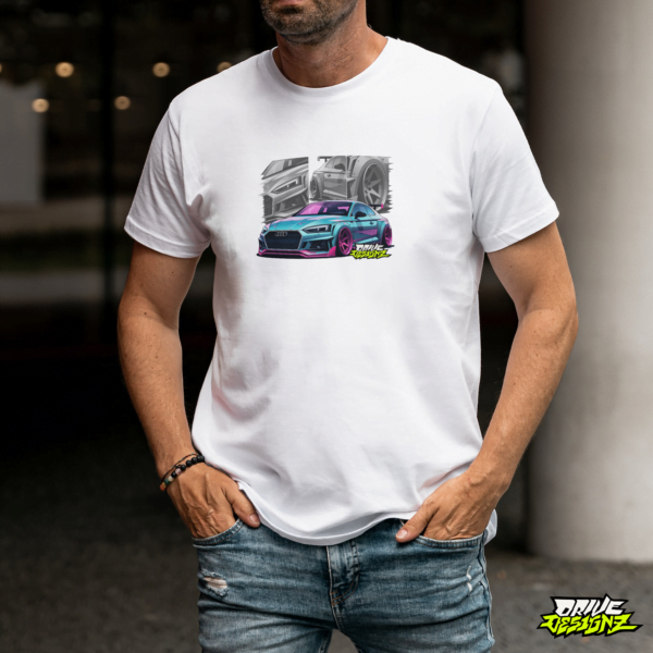 Drive Designz T-Shirt Black White Custom Car JDM EURO ELECTIRC