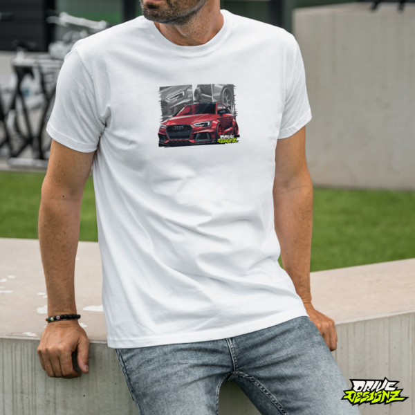 Drive Designz T-Shirt Black White Custom Car JDM EURO ELECTIRC