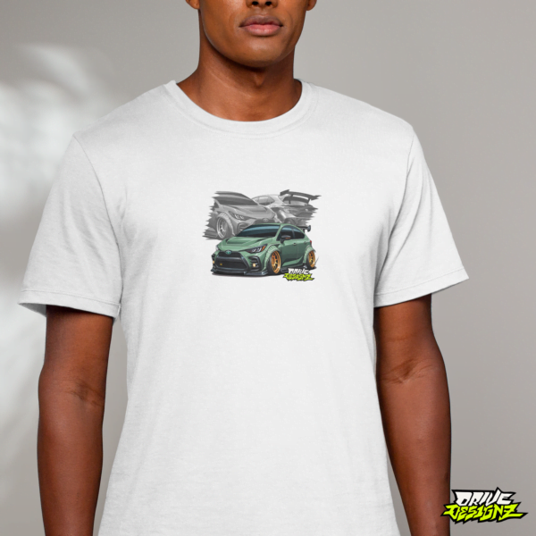 Drive Designz T-Shirt Black White Custom Car JDM EURO ELECTIRC