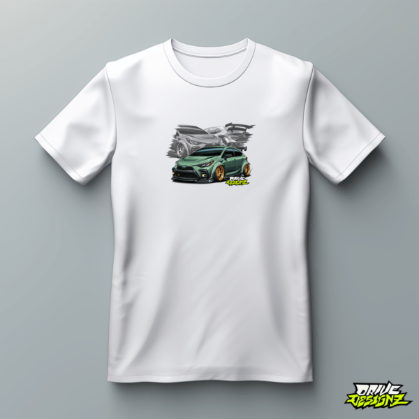 Drive Designz T-Shirt Black White Custom Car JDM EURO ELECTIRC