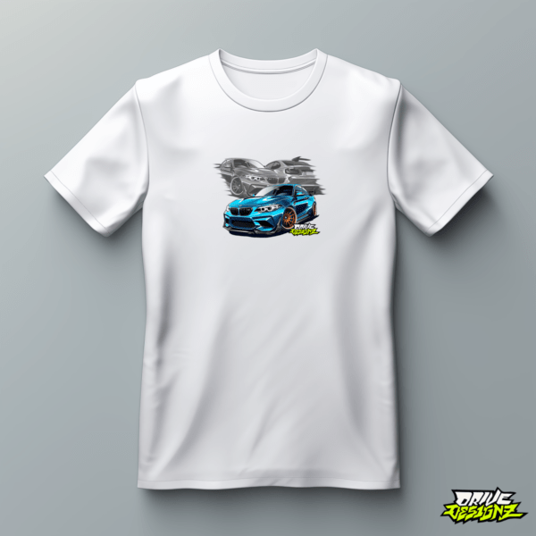 Drive Designz T-Shirt Black White Custom Car JDM EURO ELECTIRC