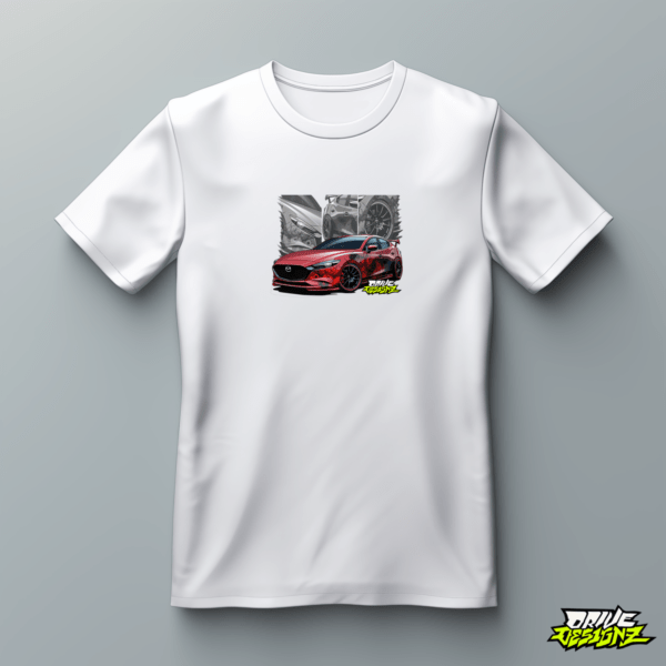 Drive Designz T-Shirt Black White Custom Car JDM EURO ELECTIRC