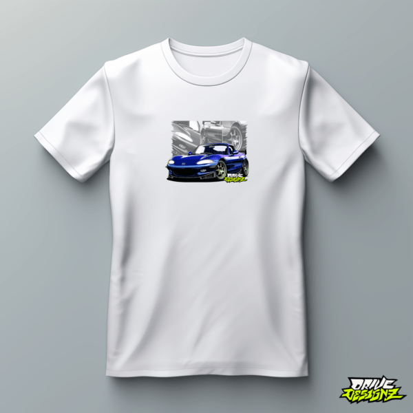 Drive Designz T-Shirt Black White Custom Car JDM EURO ELECTIRC