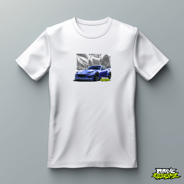 Drive Designz T-Shirt Black White Custom Car JDM EURO ELECTIRC