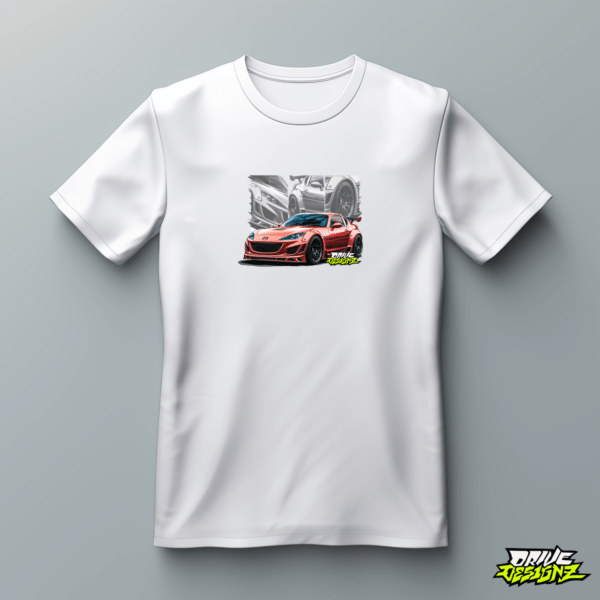 Drive Designz T-Shirt Black White Custom Car JDM EURO ELECTIRC