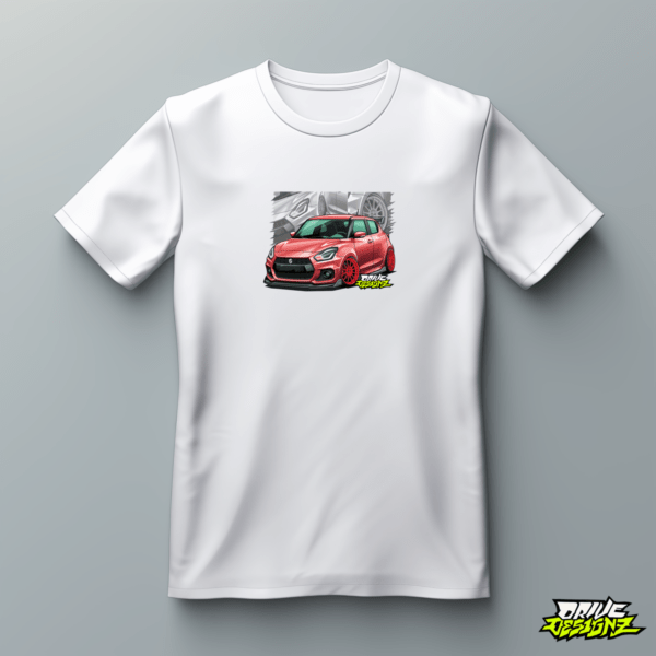 Drive Designz T-Shirt Black White Custom Car JDM EURO ELECTIRC