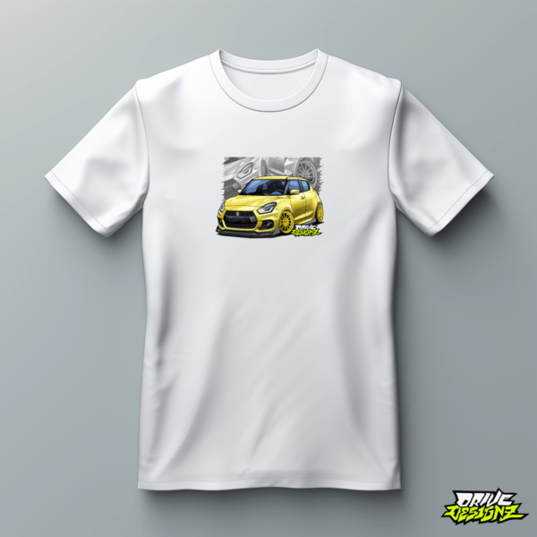 Drive Designz T-Shirt Black White Custom Car JDM EURO ELECTIRC