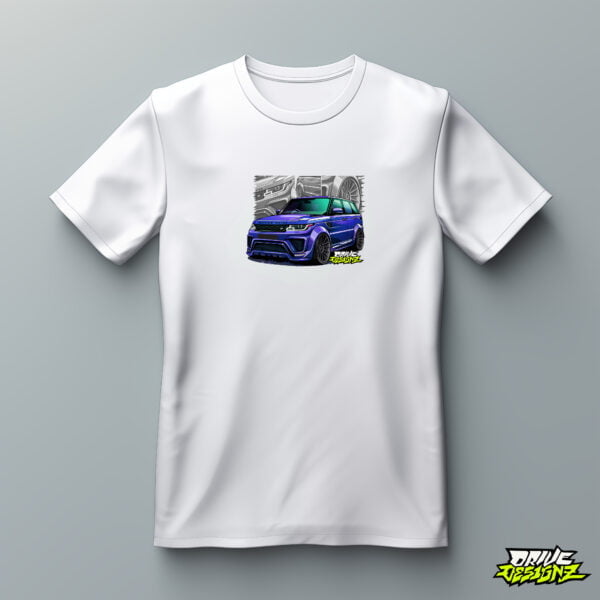 Drive Designz T-Shirt Black White Custom Car JDM EURO ELECTIRC