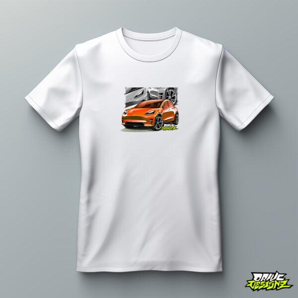 Drive Designz T-Shirt Black White Custom Car JDM EURO ELECTIRC