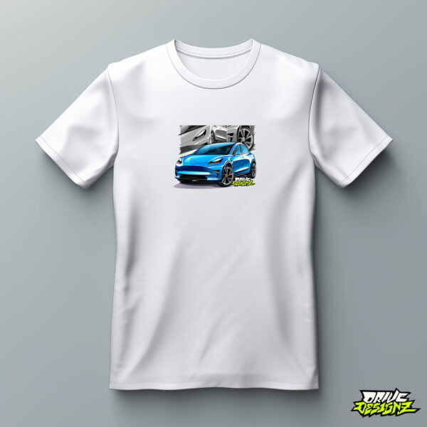 Drive Designz T-Shirt Black White Custom Car JDM EURO ELECTIRC