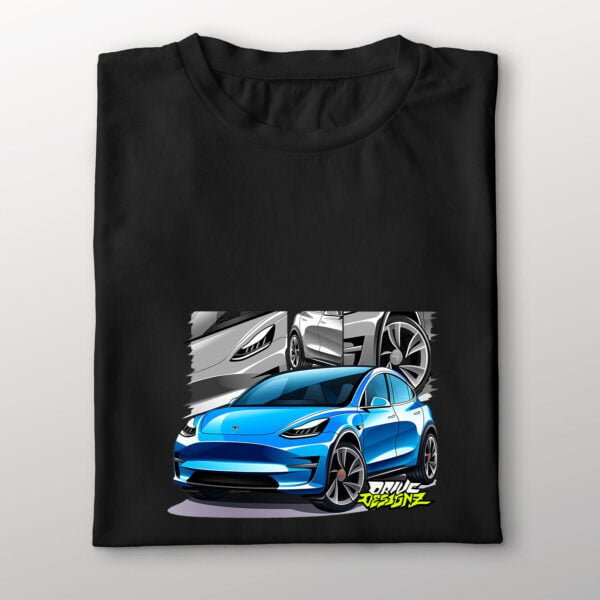 Drive Designz T-Shirt Black White Custom Car JDM EURO ELECTIRC