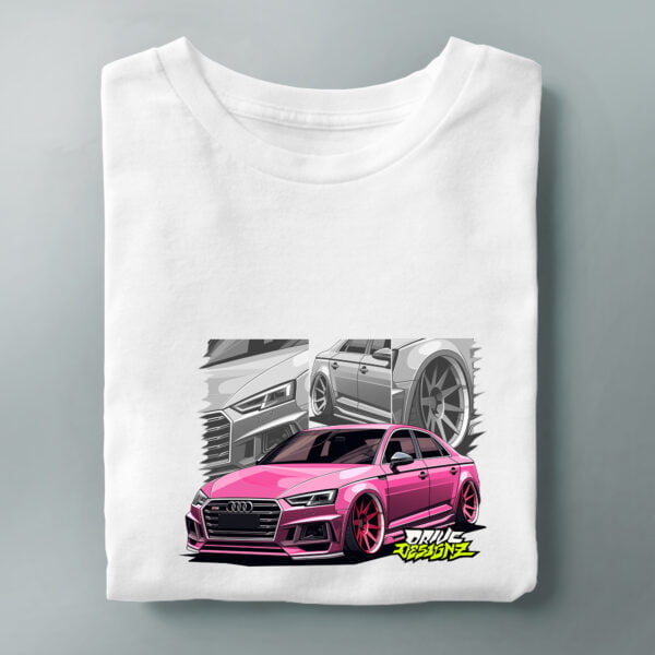 Drive Designz T-Shirt Black White Custom Car JDM EURO ELECTIRC