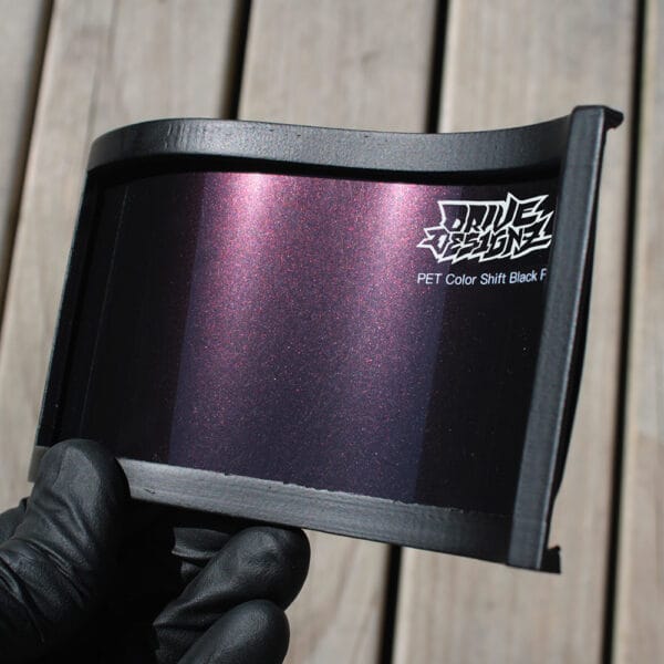 PET Colour Shift Black Red