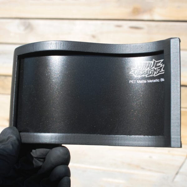 PET Matte Metallic Black