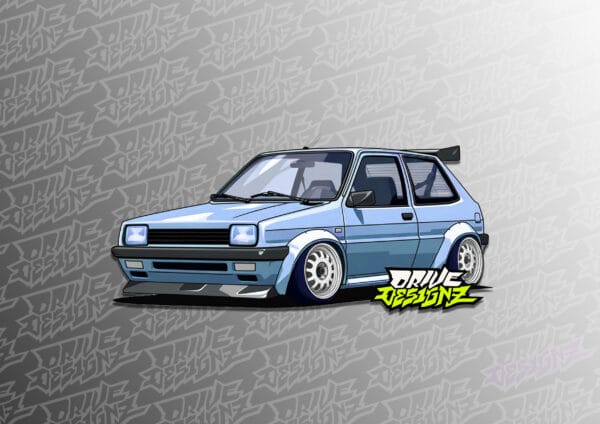 TOYOTA STARLET STICKER