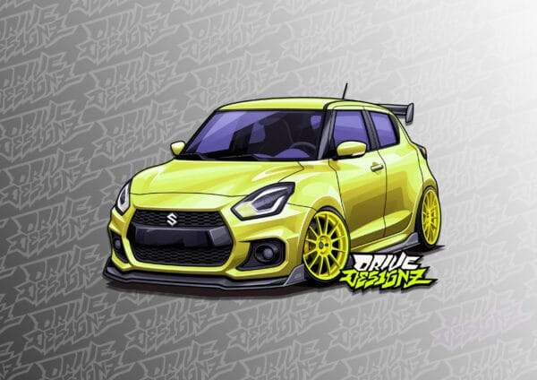 SUZUKI SWIFT STICKER