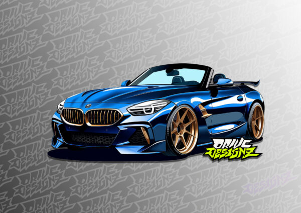 BMW Z4 STICKER