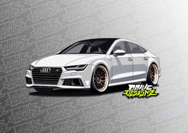 AUDI S7 STICKER