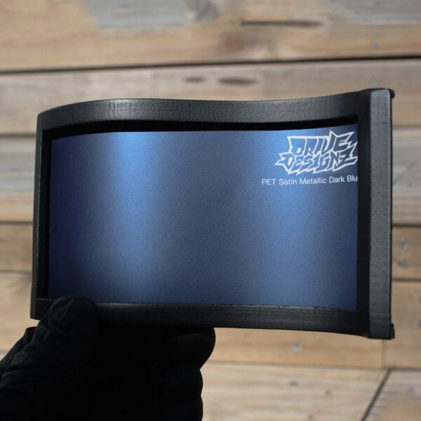 PET Satin Metallic Midnight Blue